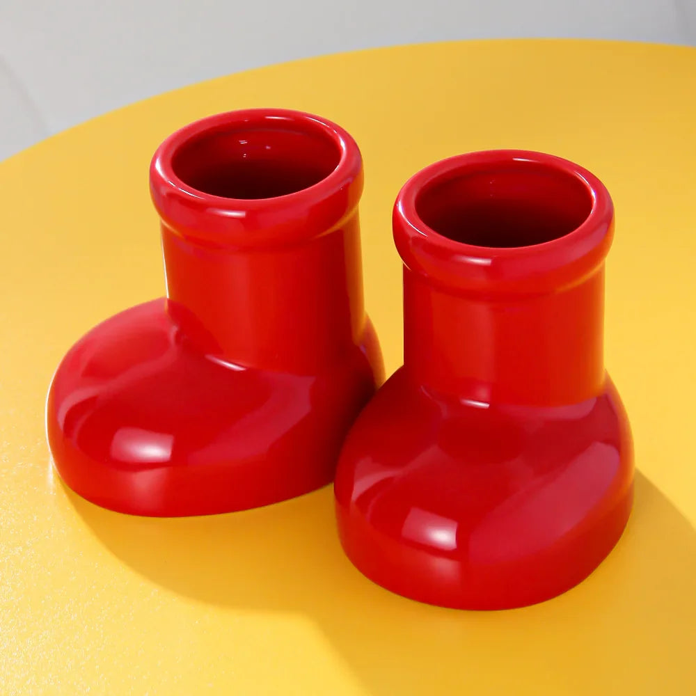 CERAMIC BOOT POT