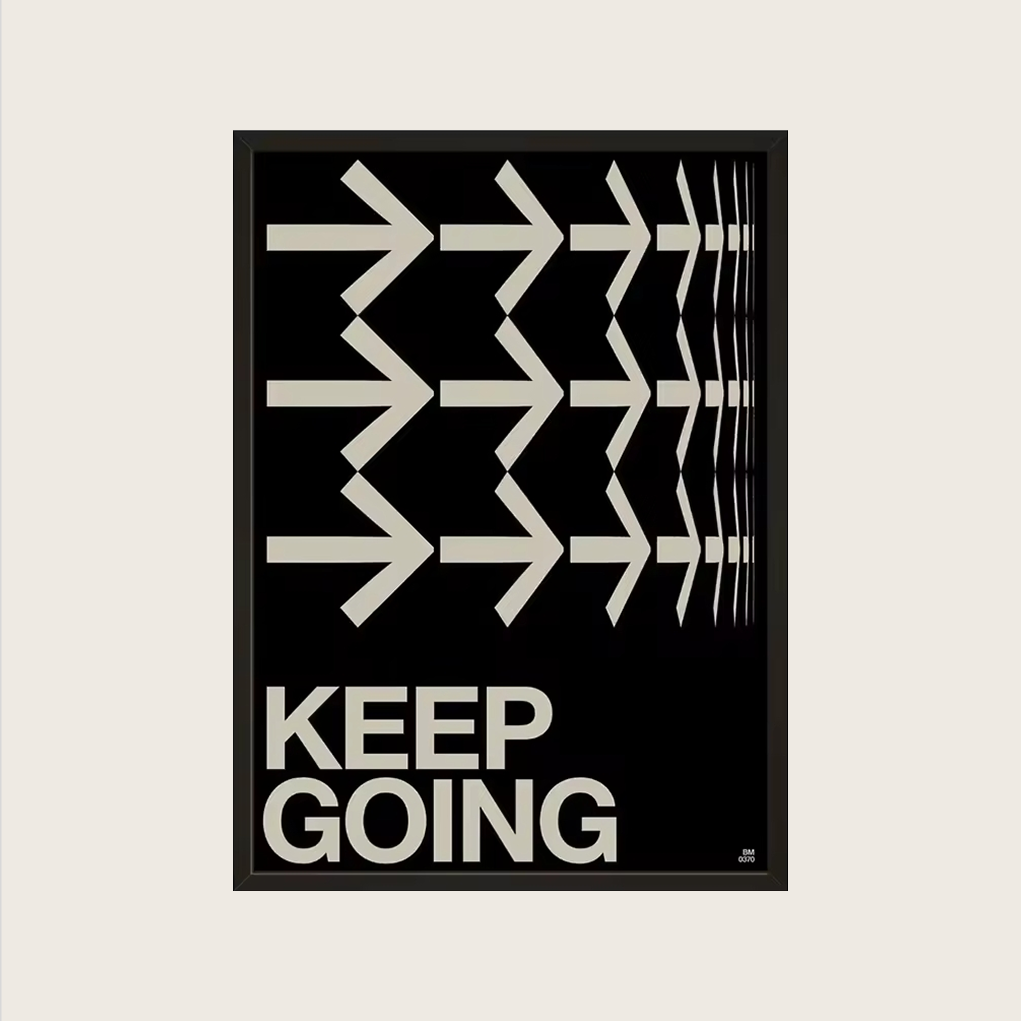 KEEP GOING POSTER