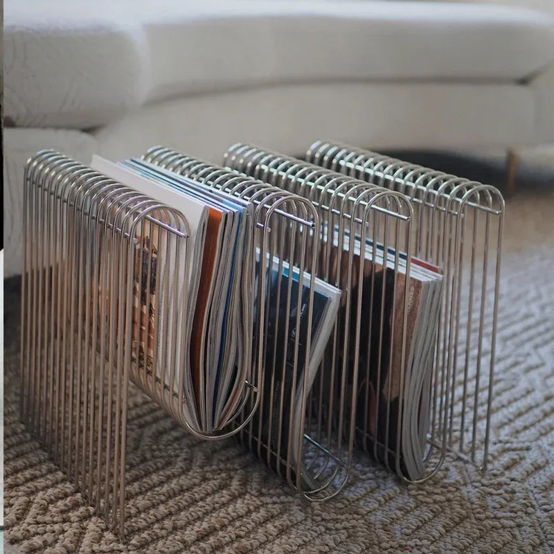 METAL BOOK RACK