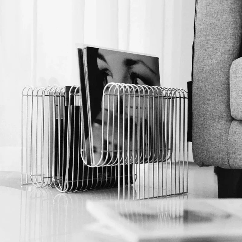 METAL BOOK RACK