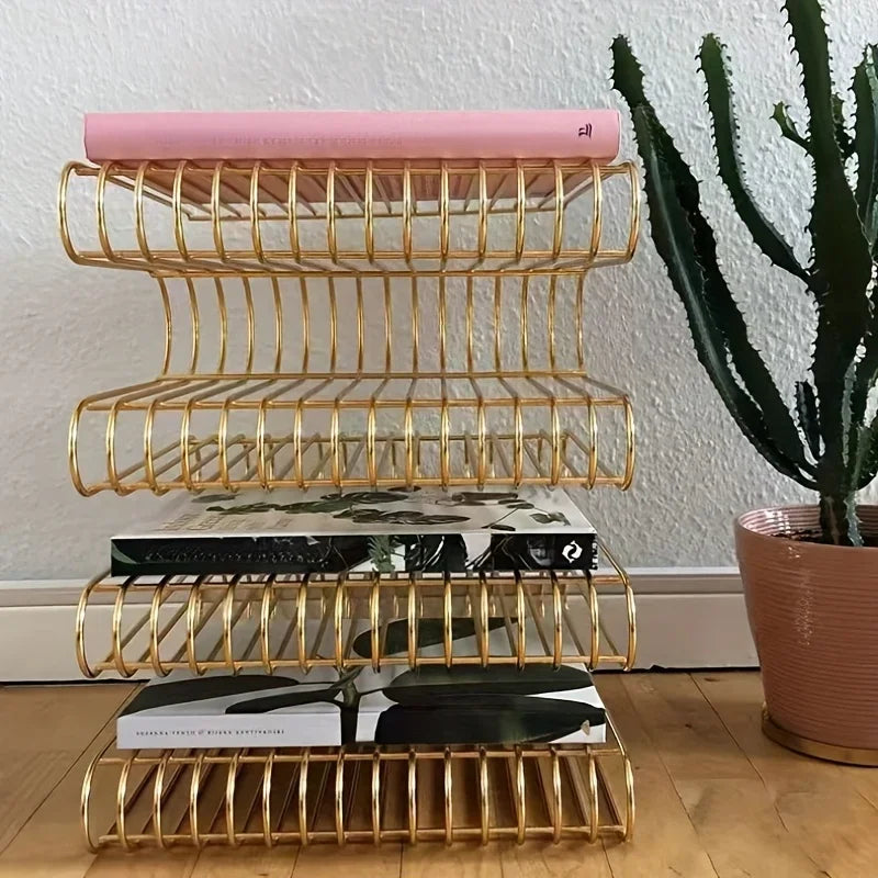METAL BOOK RACK
