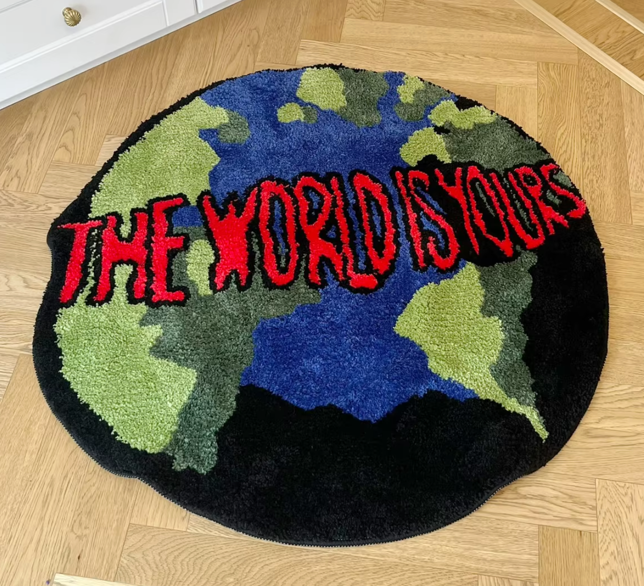 Rug "TheWorldIsYours"
