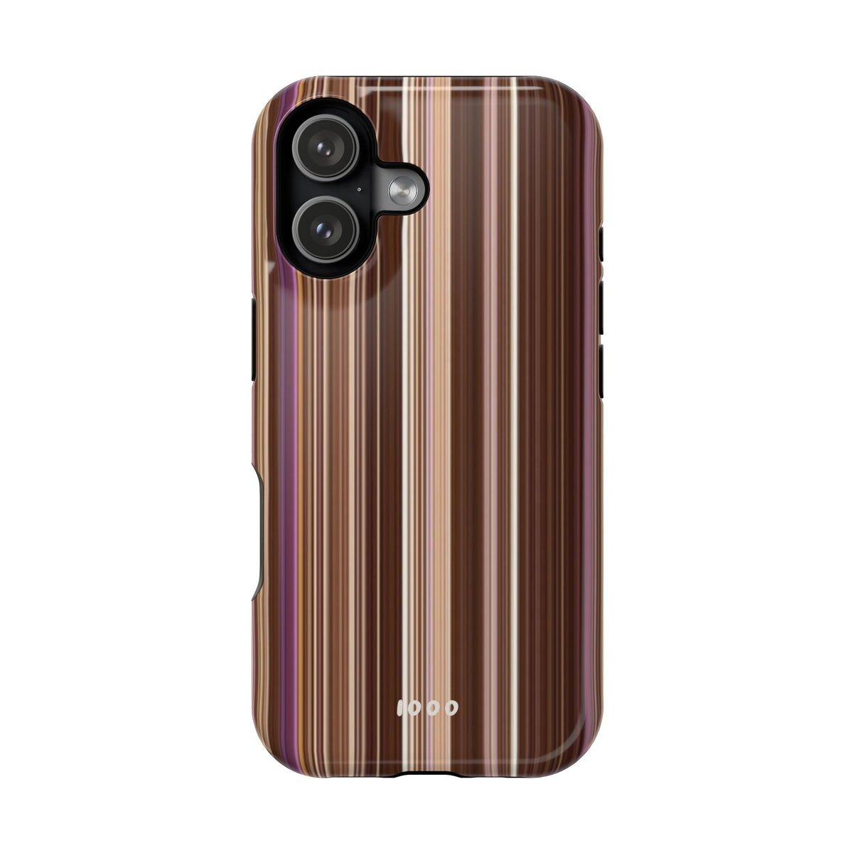 brown vertical striped iPhone case – photo 6