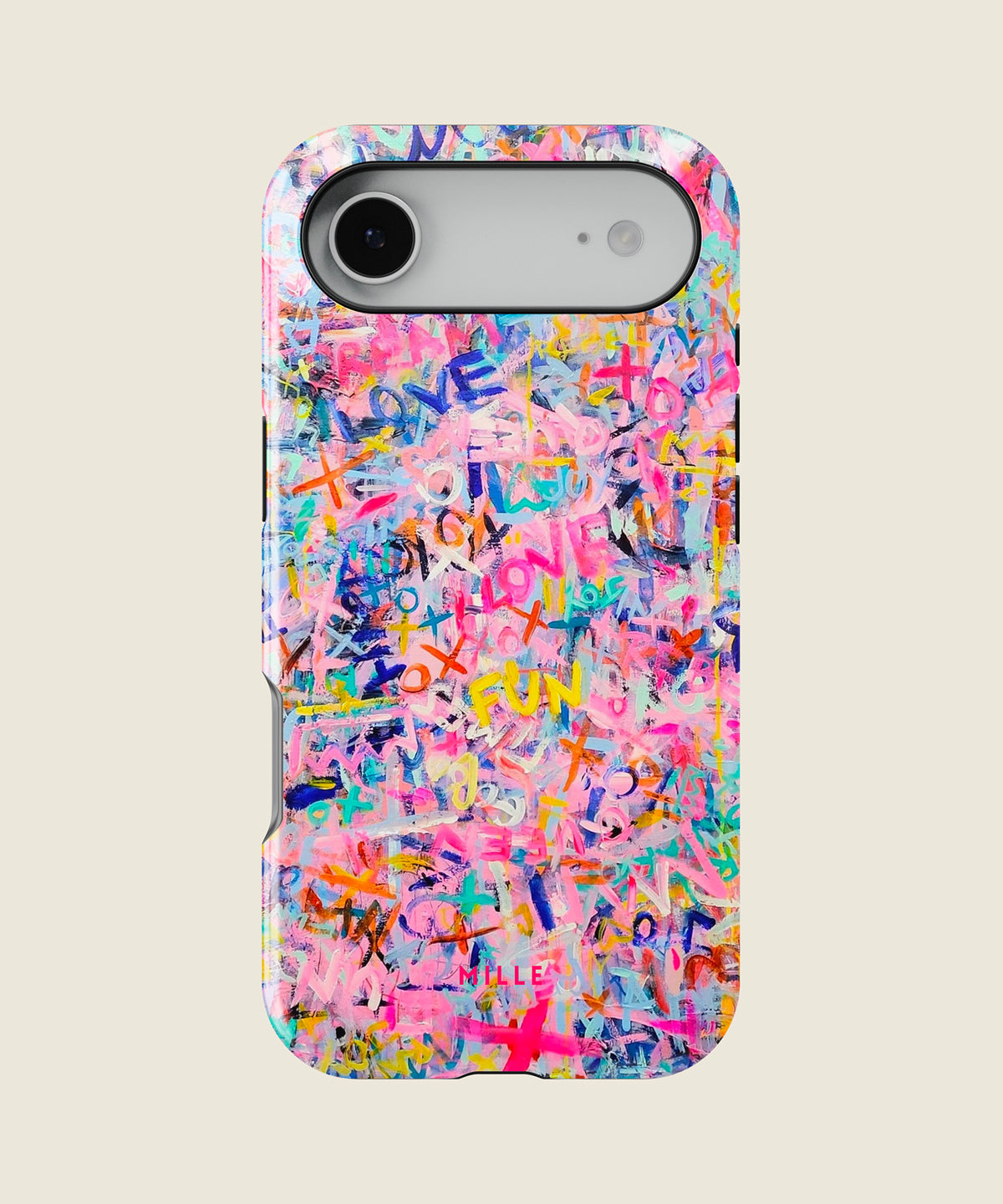 colorful graffiti doodle iPhone case, iPhone Air