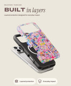 Artist tough iPhone case, layered protection