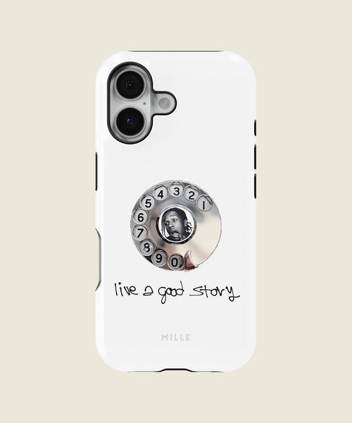 white retro rotary phone iPhone case, iPhone 17