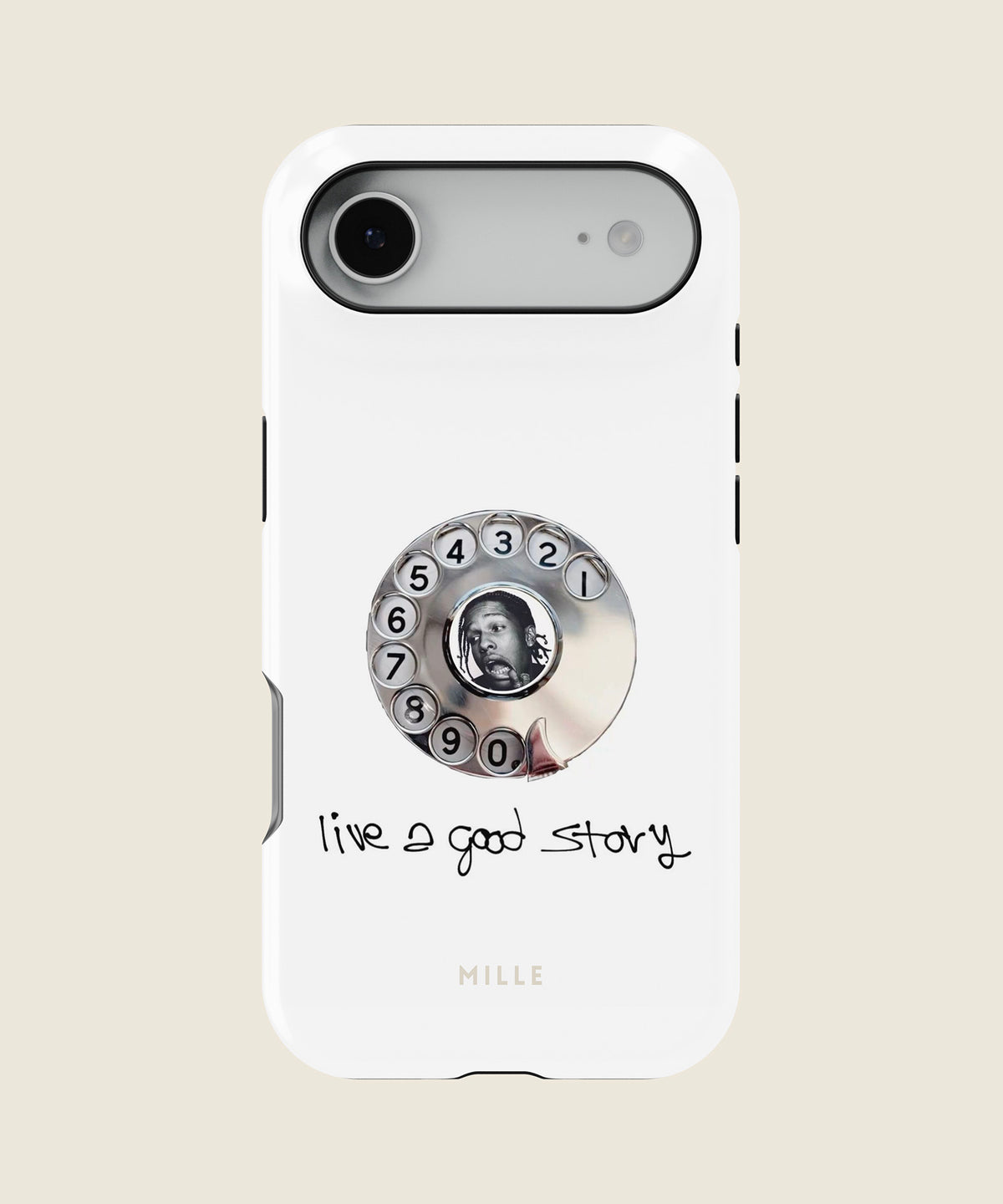 white retro rotary phone iPhone case, iPhone Air