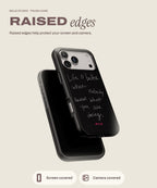 Better Life tough iPhone case, raised edges for screen and camera