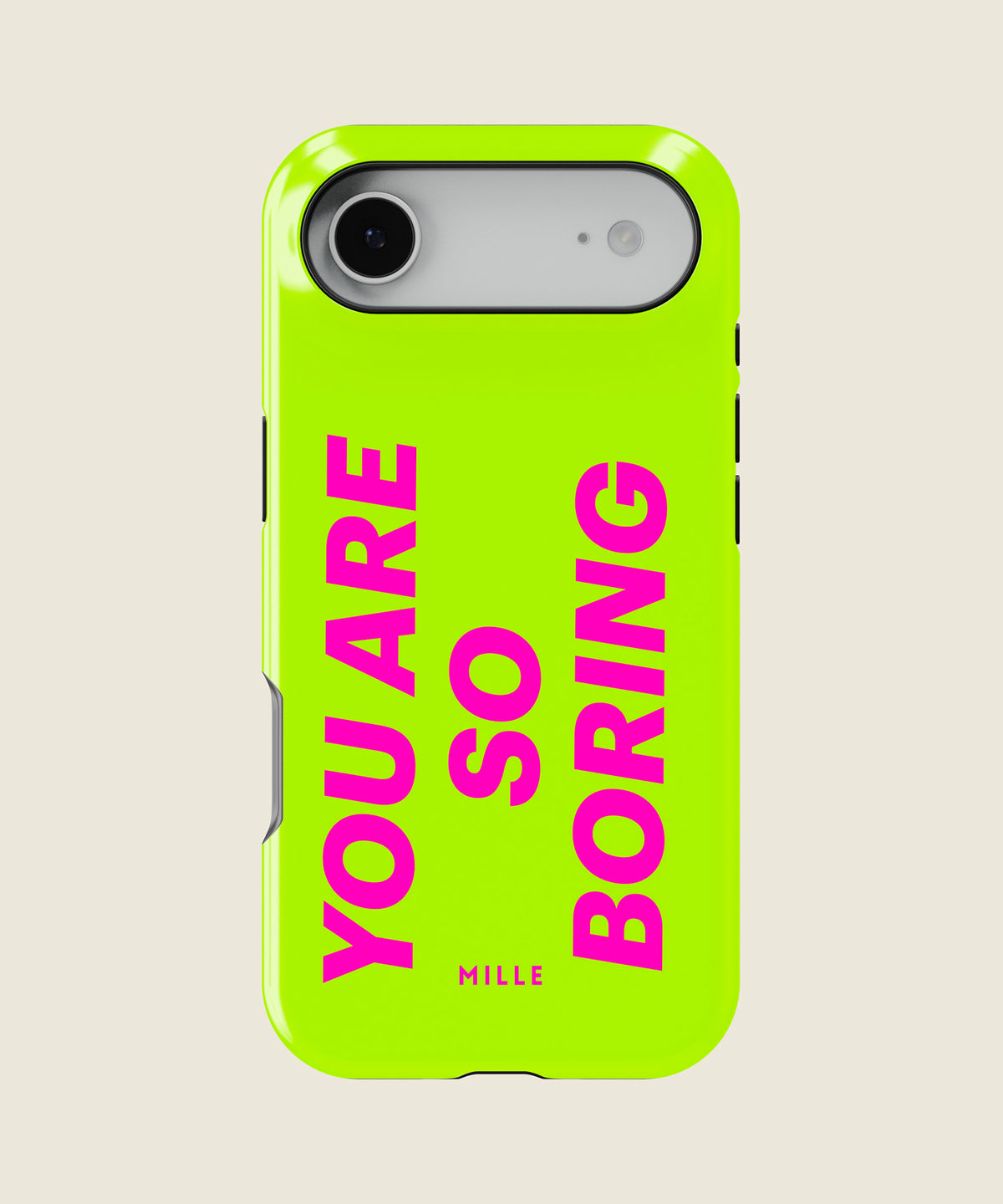 lime green You Are So Boring iPhone case, iPhone Air