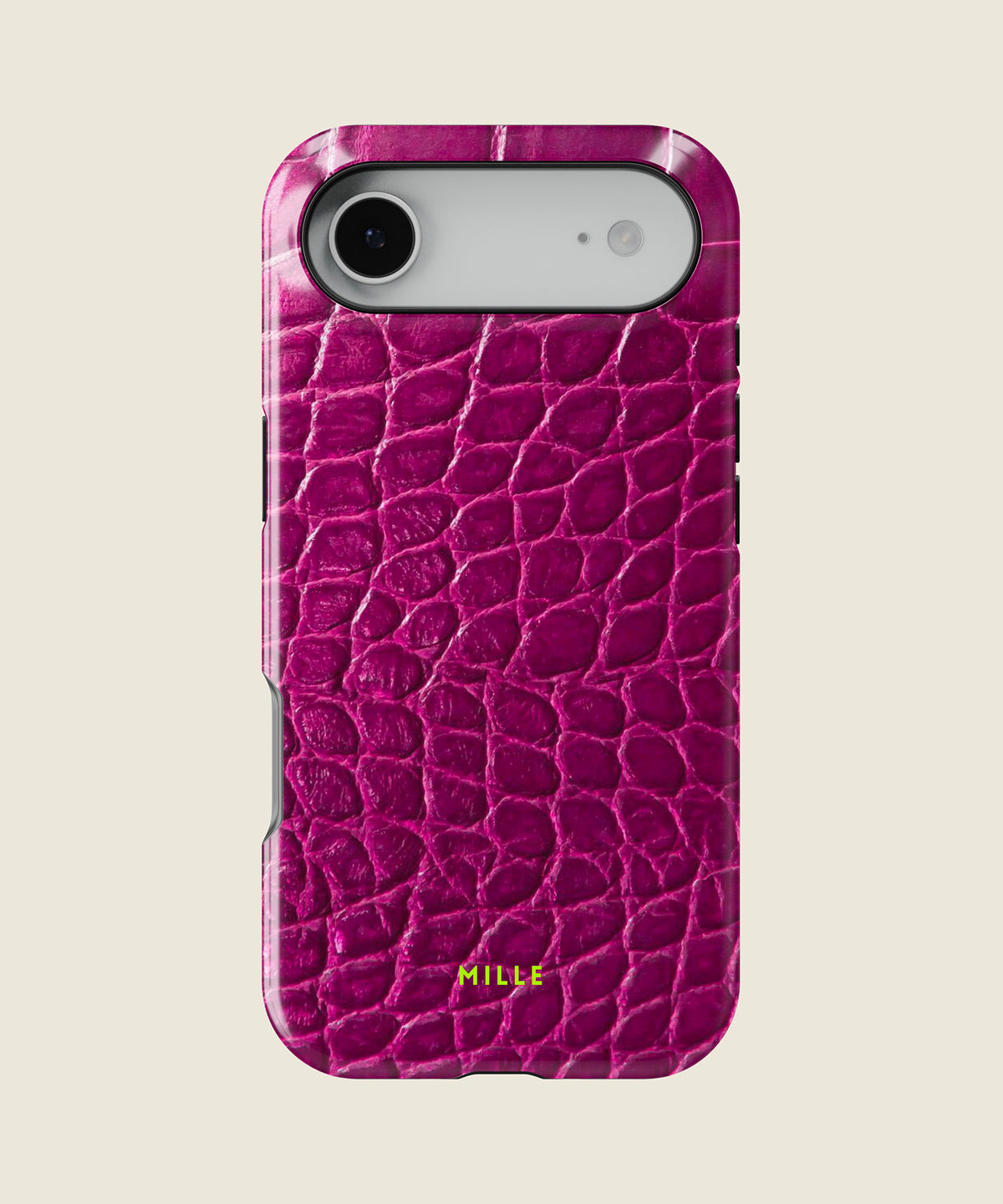 burgundy croc print iPhone case, iPhone Air