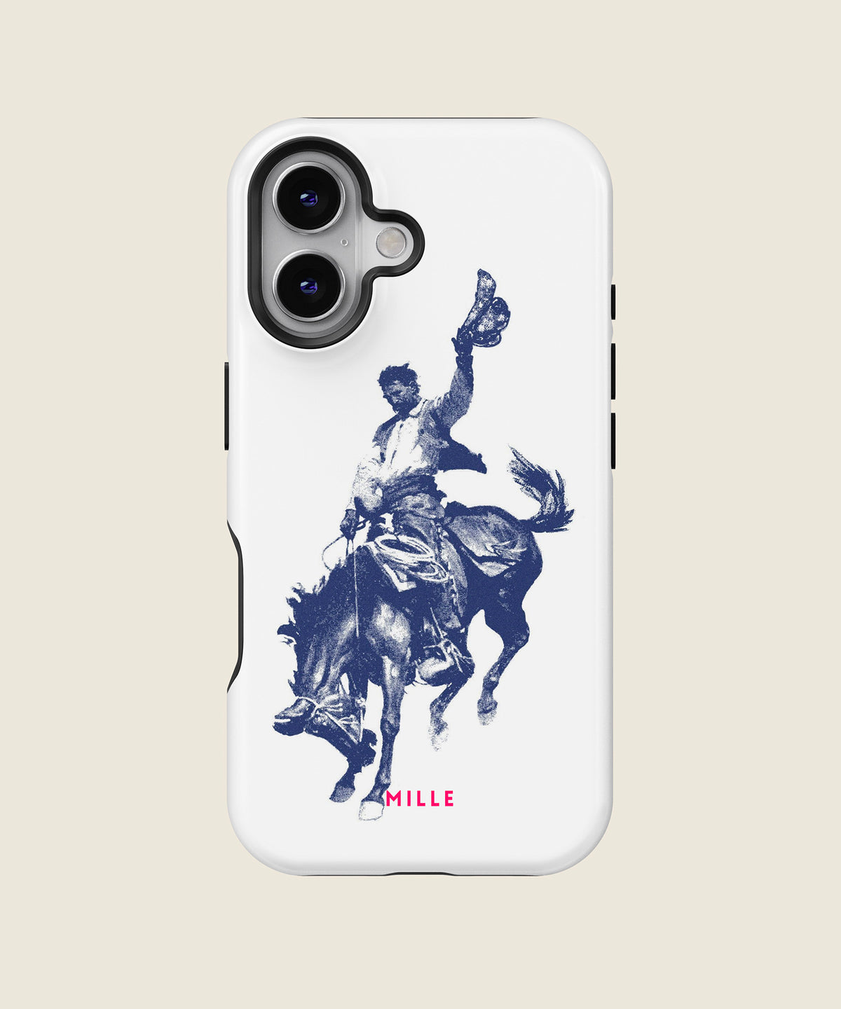 white western cowboy iPhone case, iPhone 16