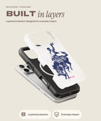 Cowboy tough iPhone case, layered protection