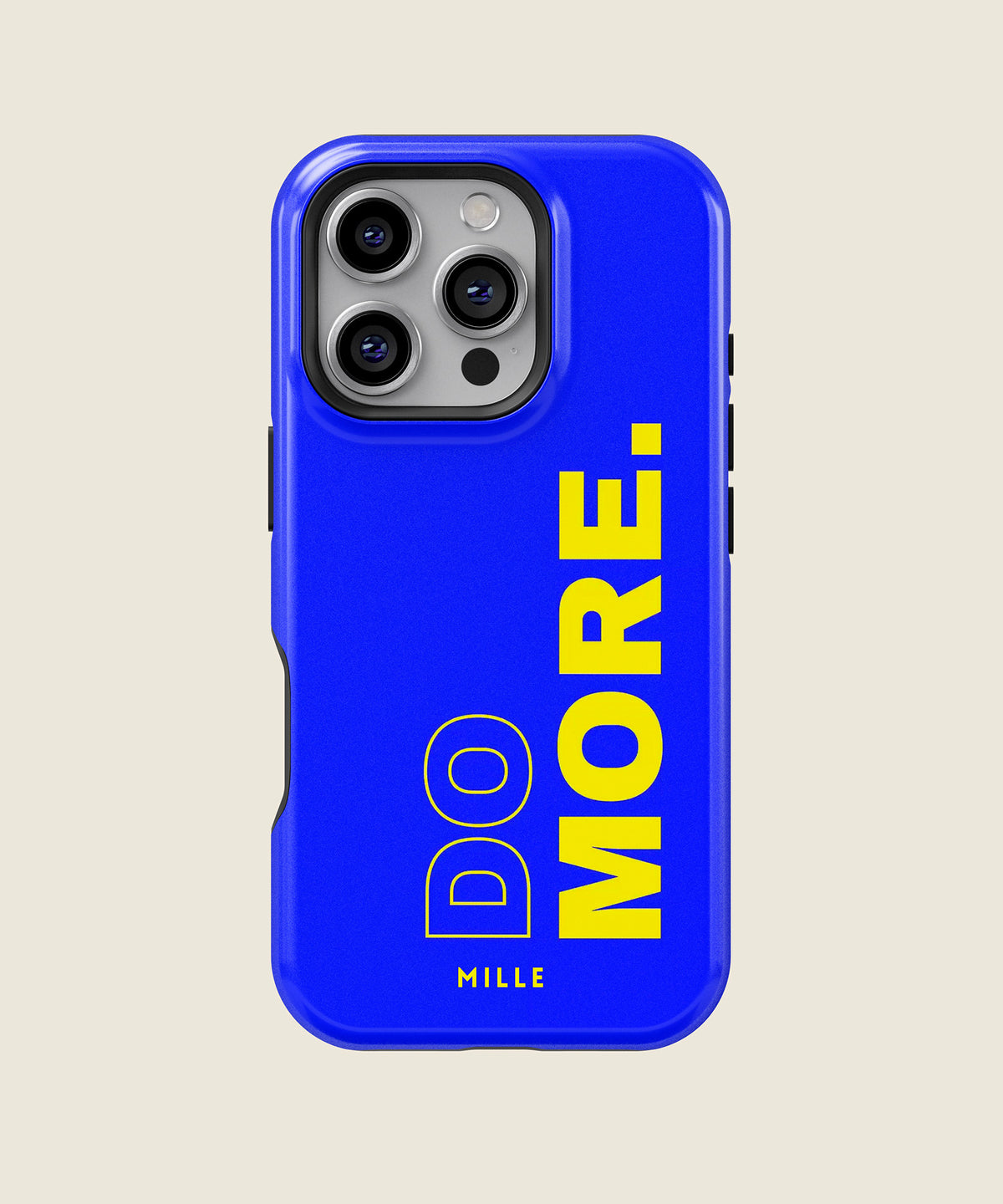 cobalt blue Do More iPhone case, iPhone 16 Pro