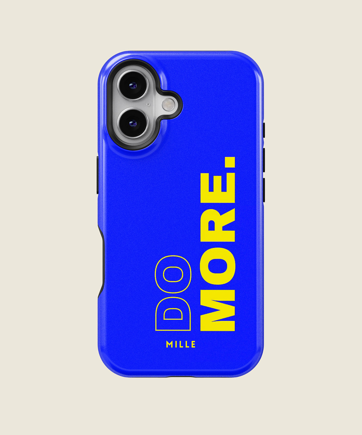 cobalt blue Do More iPhone case, iPhone 16