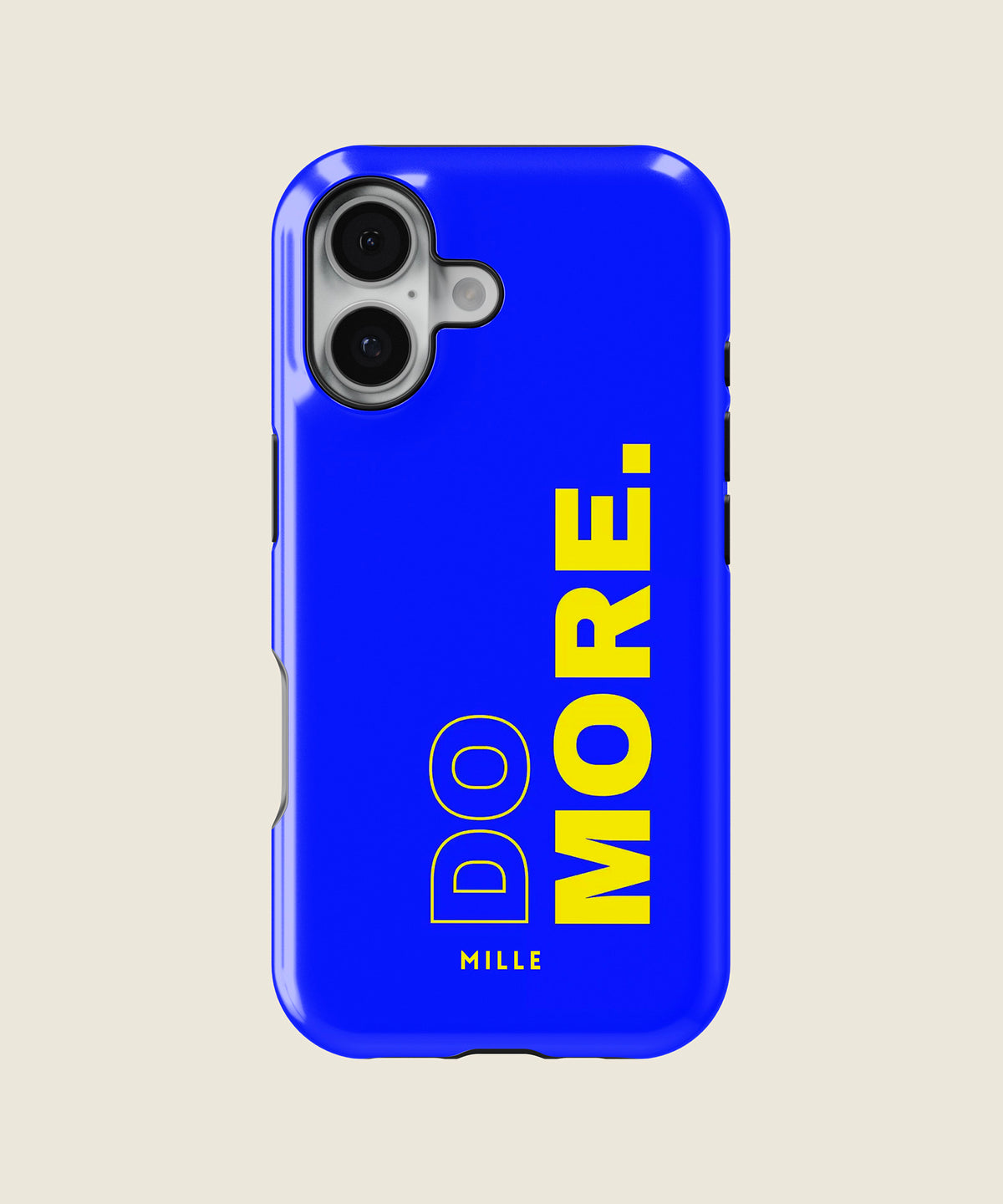 cobalt blue Do More iPhone case, iPhone 17