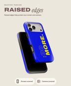 Do More tough iPhone case, raised edges for screen and camera