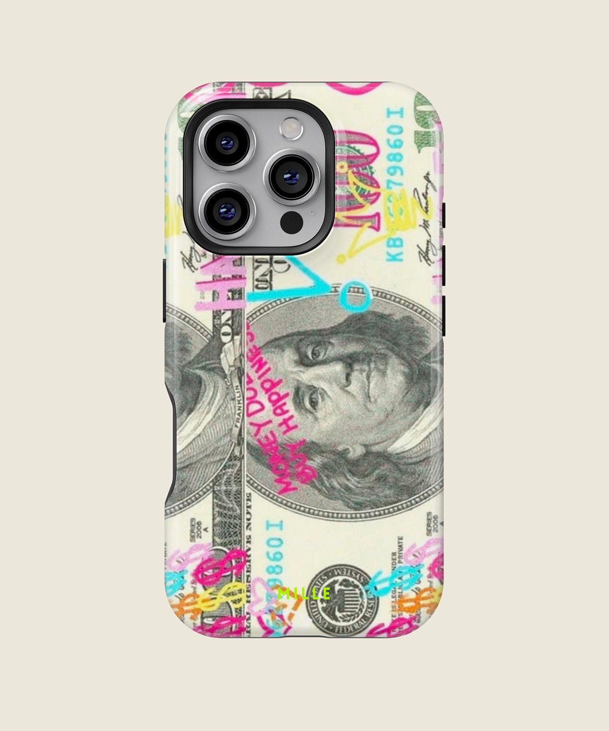 dollar bill money print iPhone case, iPhone 16 Pro