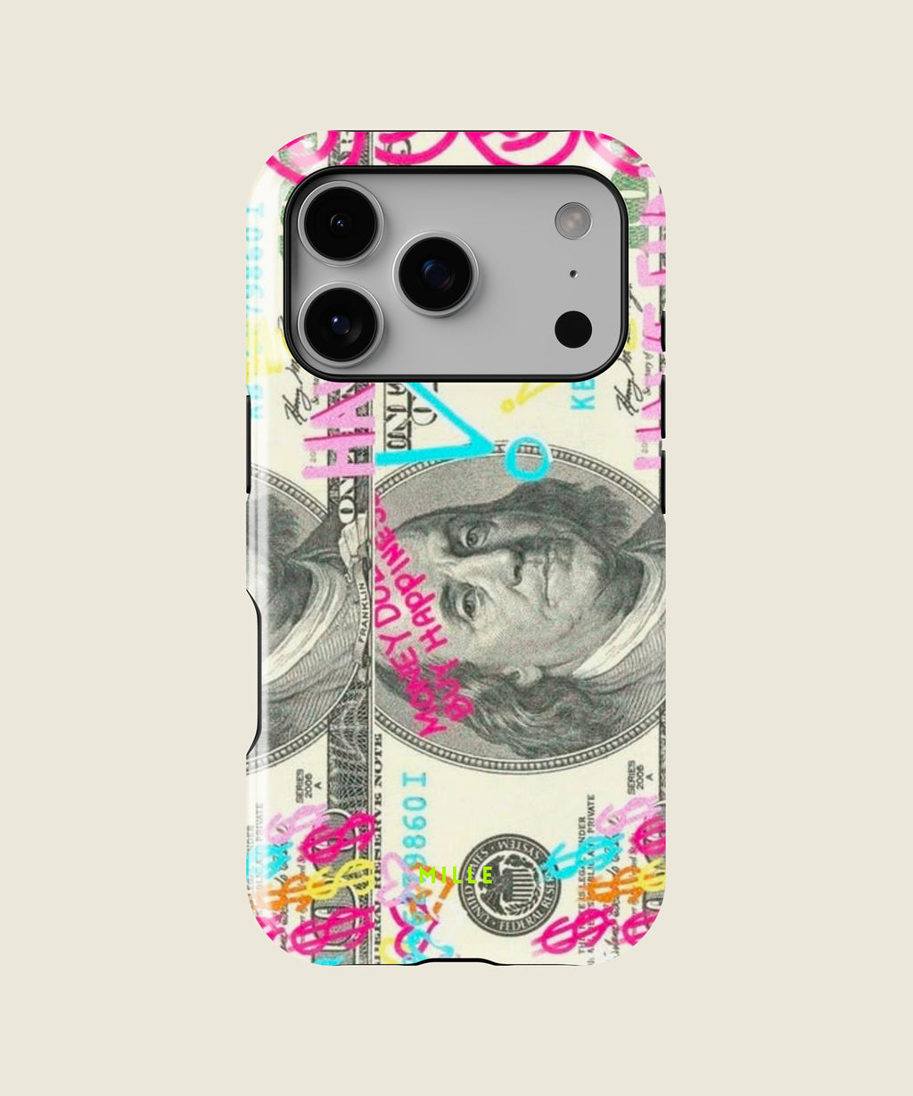 dollar bill money print iPhone case, iPhone 17 Pro