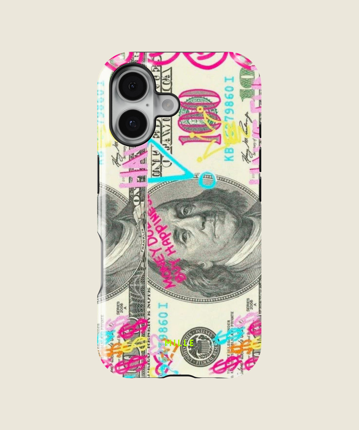 dollar bill money print iPhone case, iPhone 17