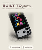 Don't Kill My Vibe tough iPhone case, shock-absorbing protection