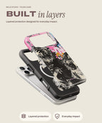 Jungle tough iPhone case, layered protection
