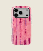 pink tie dye iPhone case, iPhone 17 Pro