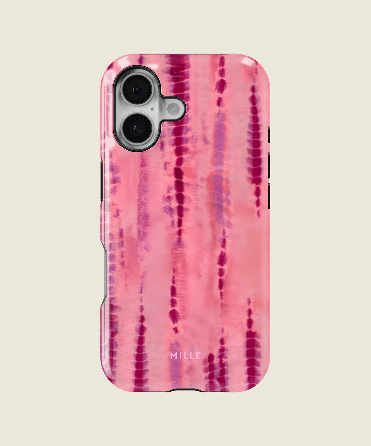 pink tie dye iPhone case, iPhone 17