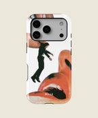 surreal pop art collage iPhone case, iPhone 17 Pro