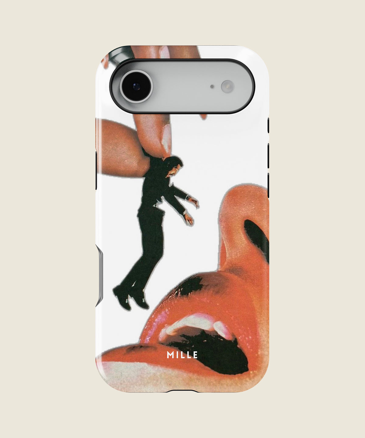 surreal pop art collage iPhone case, iPhone Air