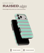 Mint tough iPhone case, raised edges for screen and camera