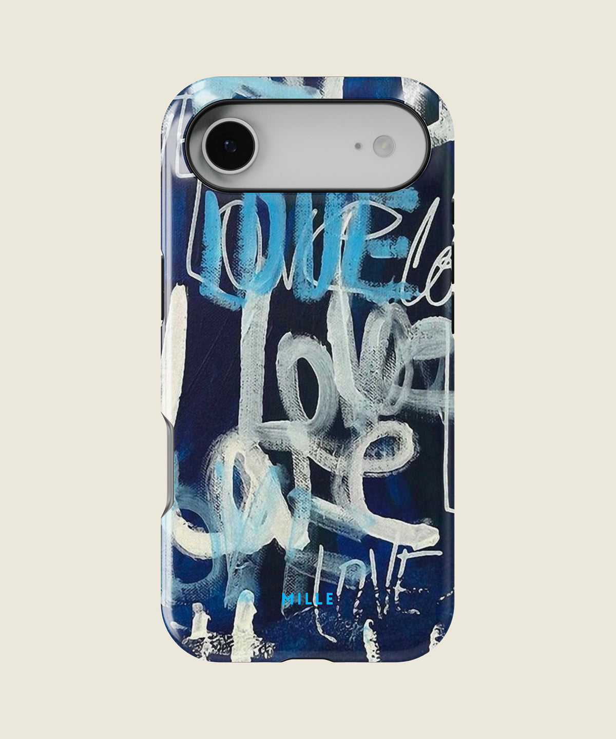 navy Love graffiti iPhone case, iPhone Air