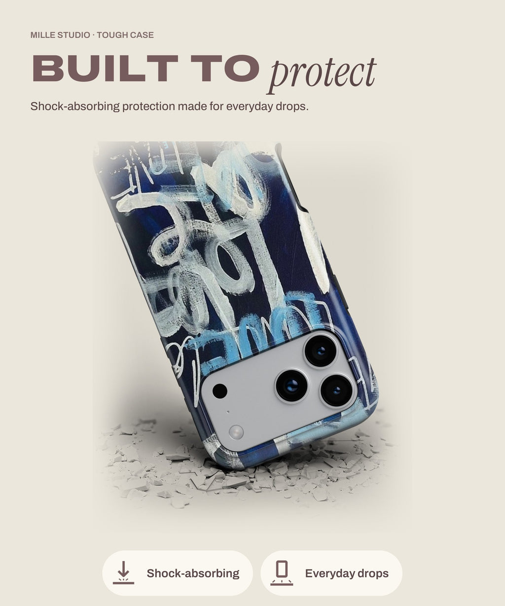Nice tough iPhone case, shock-absorbing protection