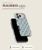 Chanel tough iPhone case, raised edges for screen and camera