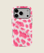 pink leopard print iPhone case, iPhone 17 Pro