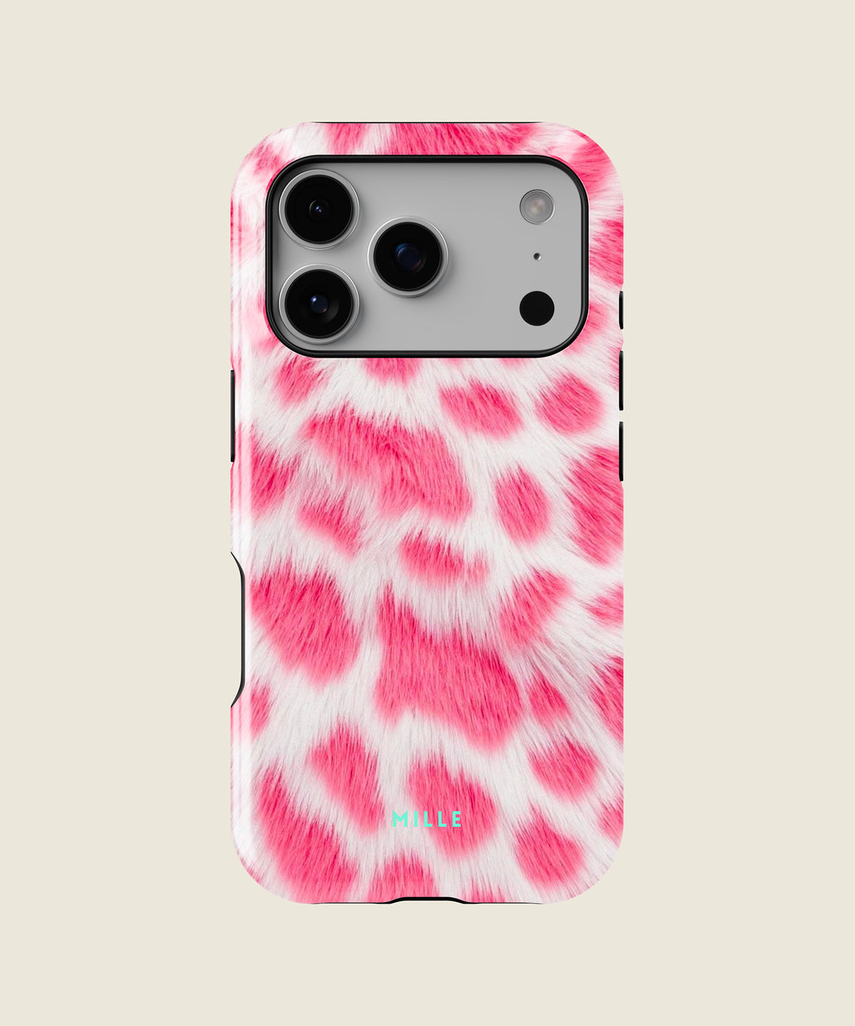 pink leopard print iPhone case, iPhone 17 Pro