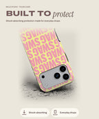 Pop tough iPhone case, shock-absorbing protection