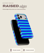 Sky tough iPhone case, raised edges for screen and camera