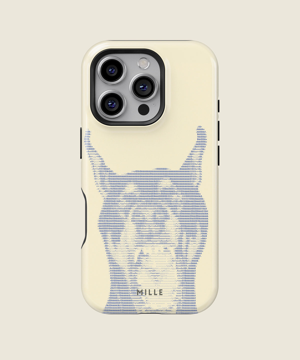 cream doberman dog iPhone case, iPhone 16 Pro
