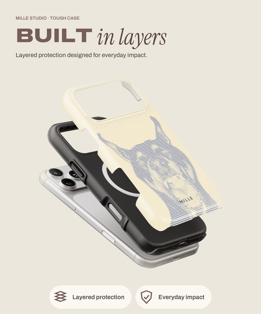 The Dog tough iPhone case, layered protection