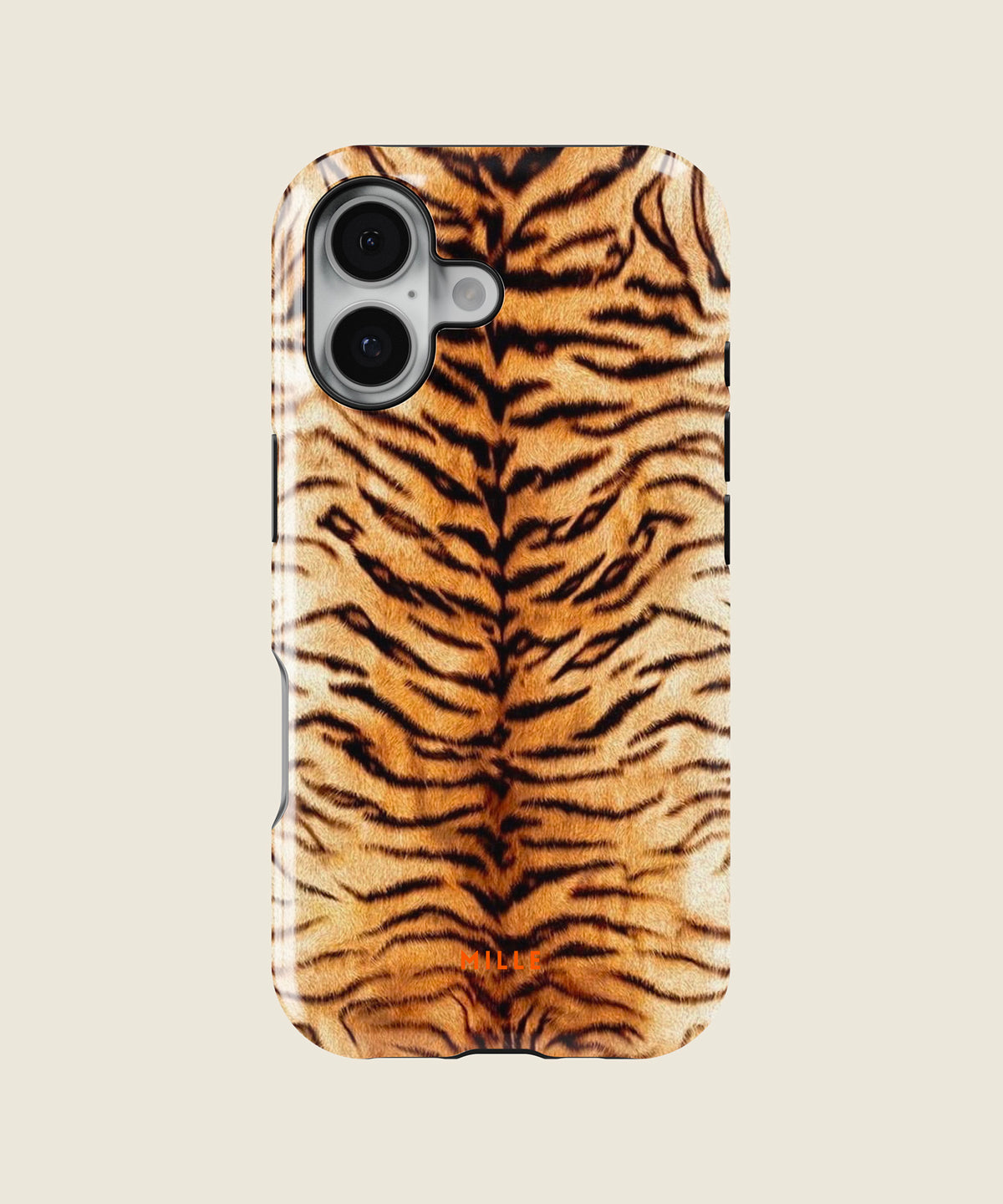 orange tiger print iPhone case, iPhone 17