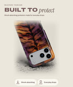 Tigre tough iPhone case, shock-absorbing protection