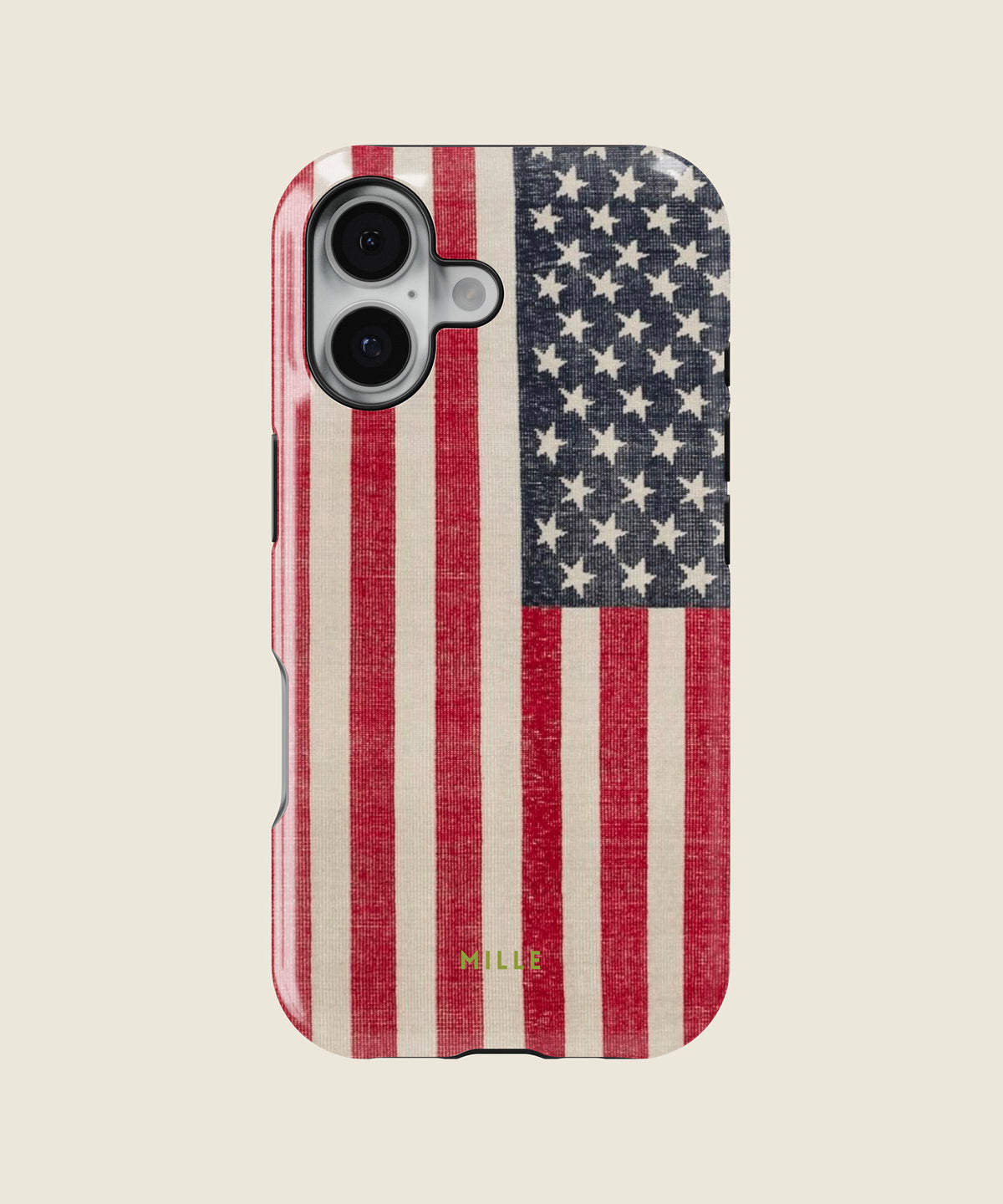vintage American flag iPhone case, iPhone 17
