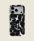 black and white zebra print iPhone case, iPhone 17 Pro