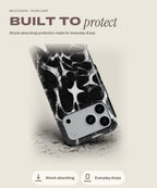 Zebra tough iPhone case, shock-absorbing protection