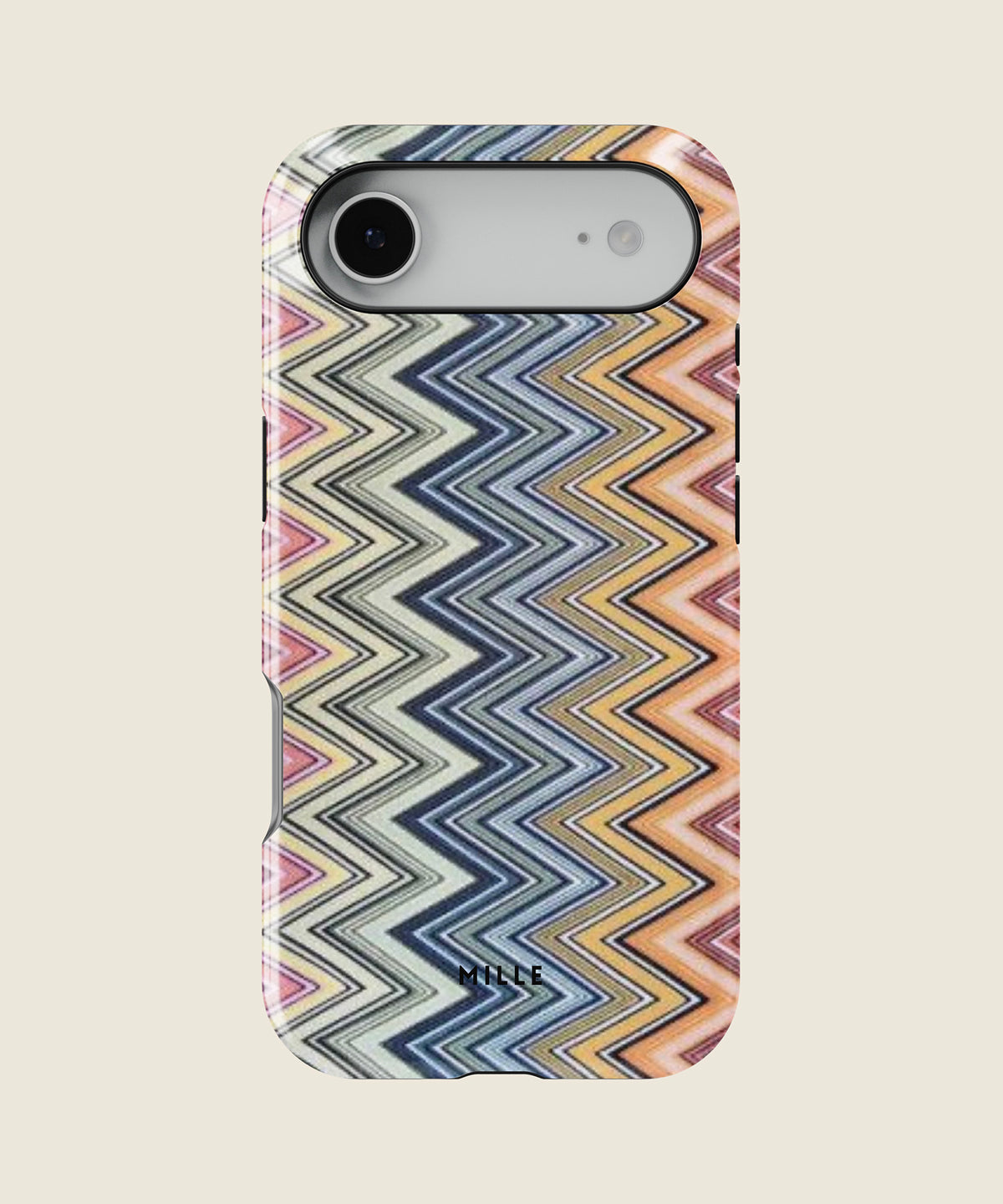 blue and green zigzag chevron iPhone case, iPhone Air